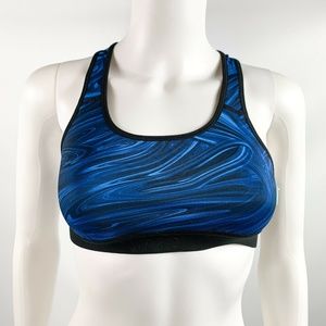 💫Champion c9 Womens Sports Bra XS Racerback Blue